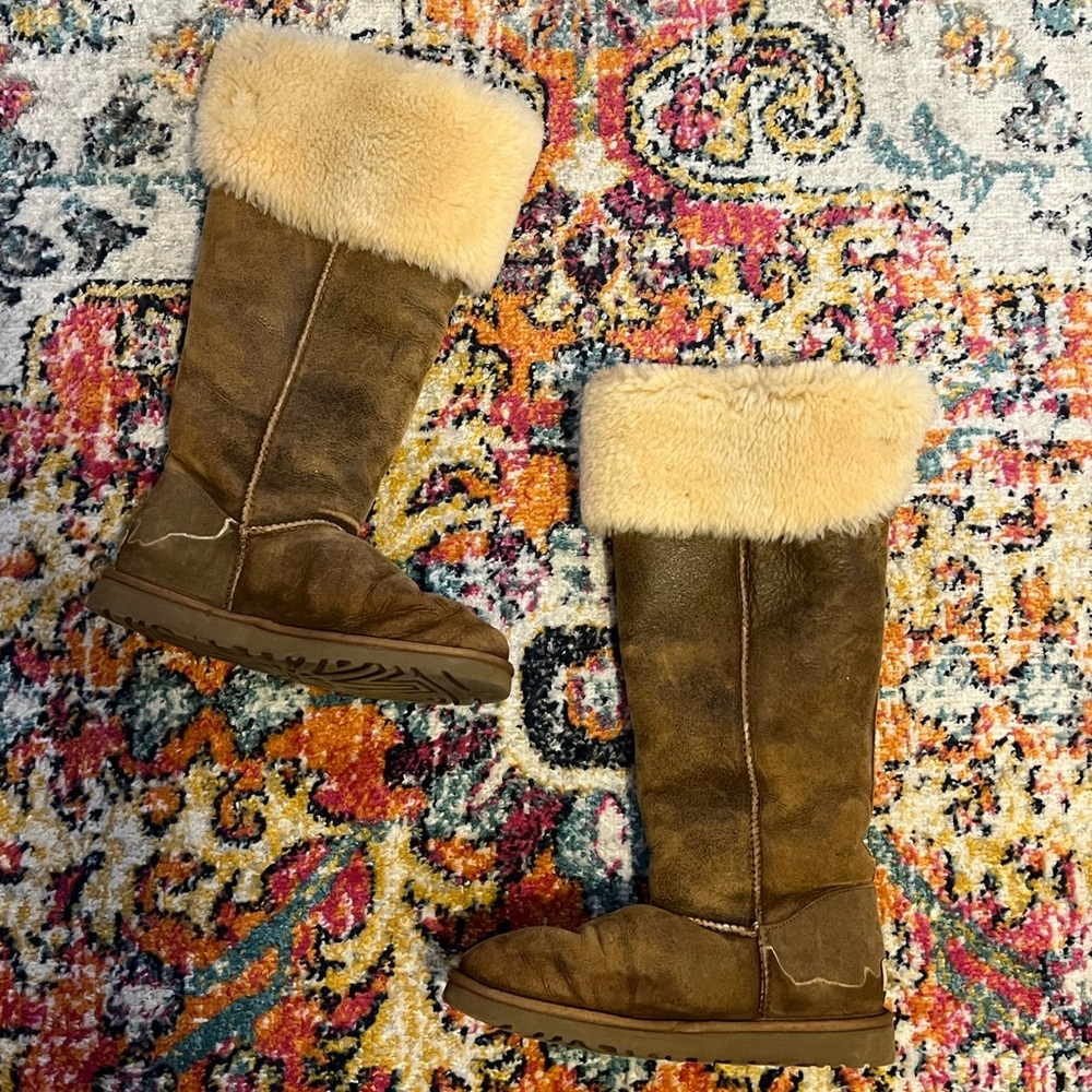 UGG Bailey over the knee boot Chestnut